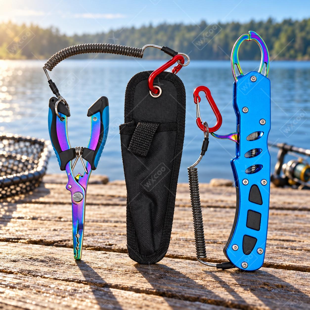 Blue Titanium Coated Saltwater - Freshwater Line recension och pris