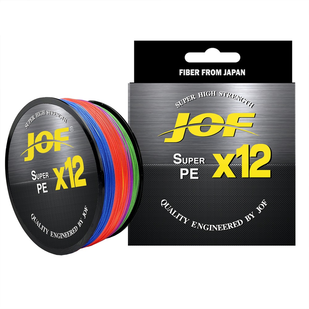 JOF X12 500M 300M Braided Fish - Ice Fishing Line recension och pris
