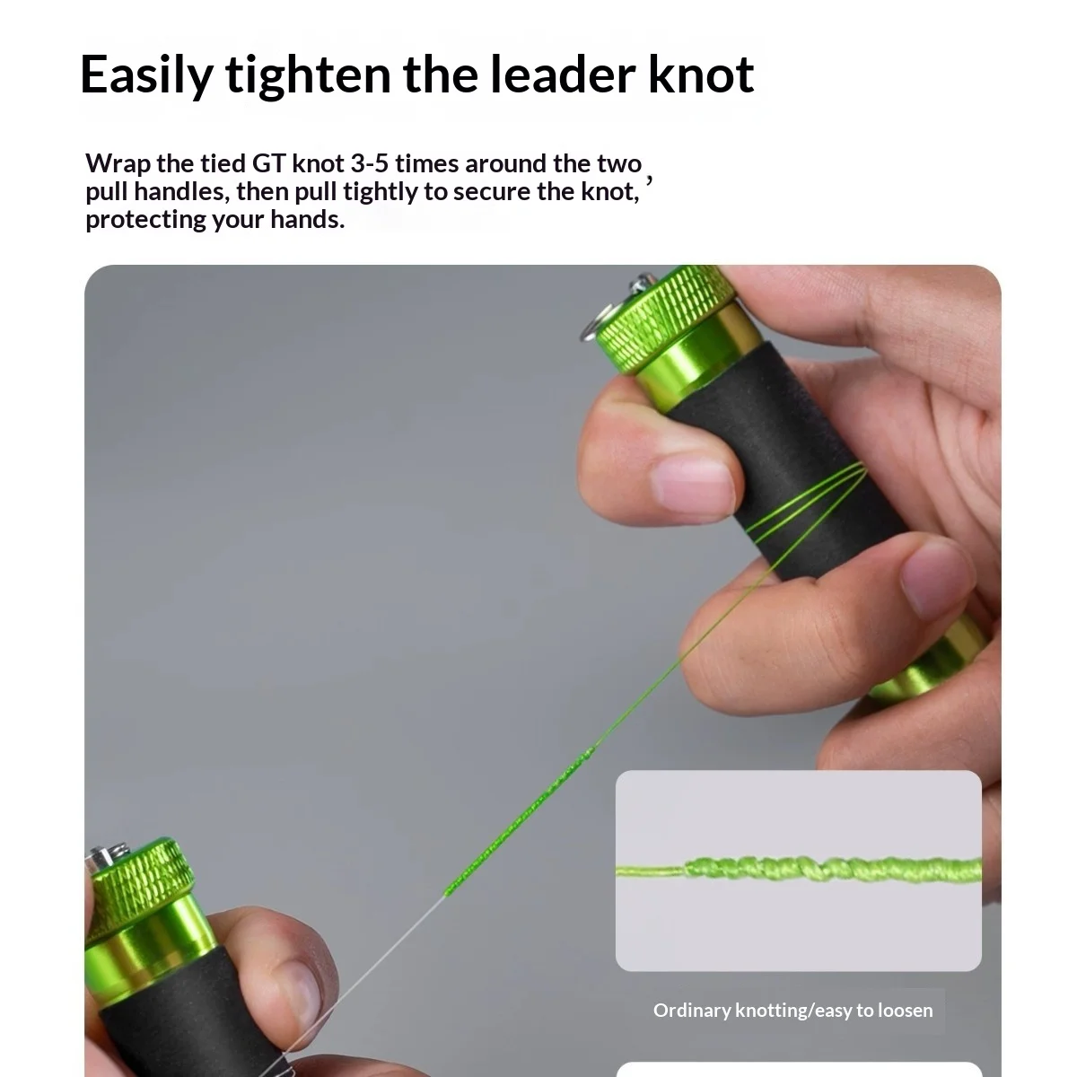Fishing Line Puller Non-slip G - Leader Line recension och pris