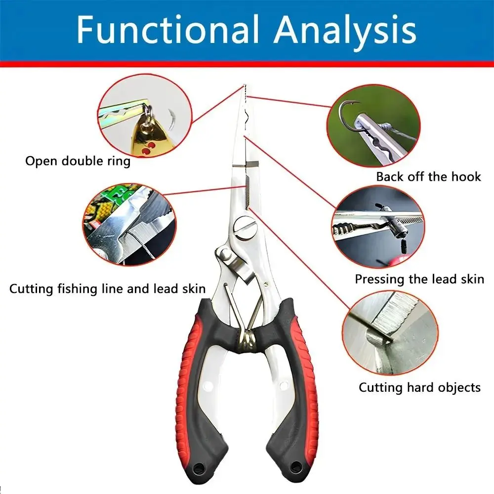 Stainless Steel Fishing Pliers - Freshwater Line recension och pris